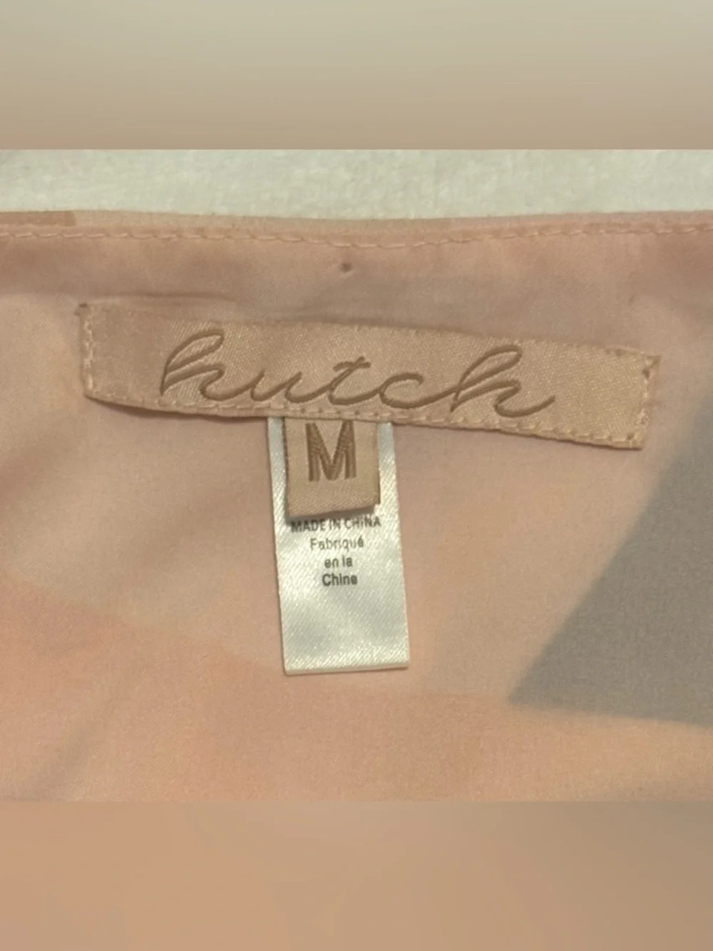 Anthropologie Hutch Women’s Mod Geo Wrap Mini Dress Puff Sleeves Size M - Picture 6 of 10